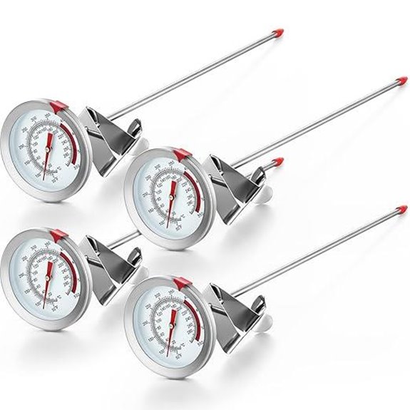 Kanayu 4-Piece Deep Fry Thermometer Set