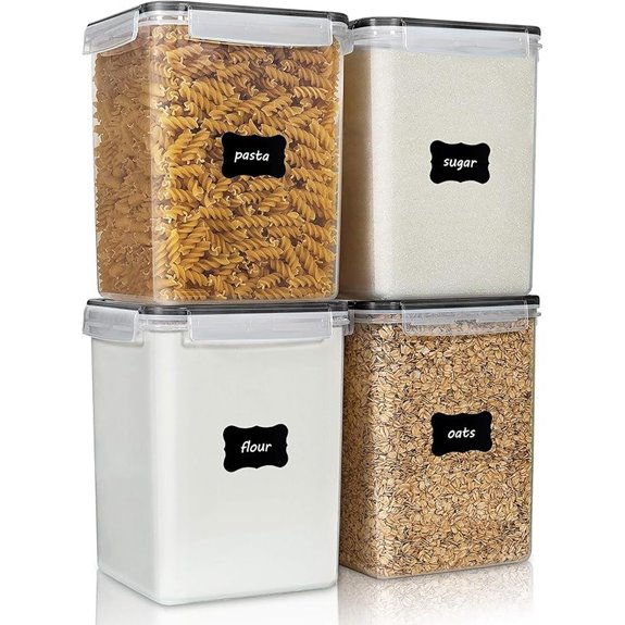 Vtopmart 4-Piece Food Storage Canisters Set
