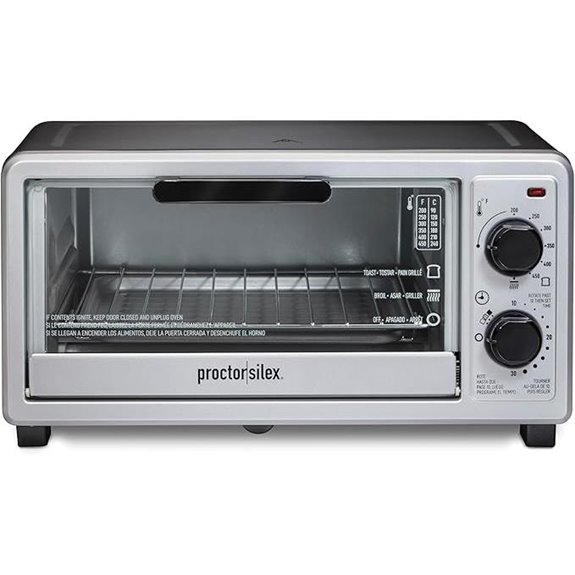 Proctor Silex 4-Slice Toaster Oven with Bake