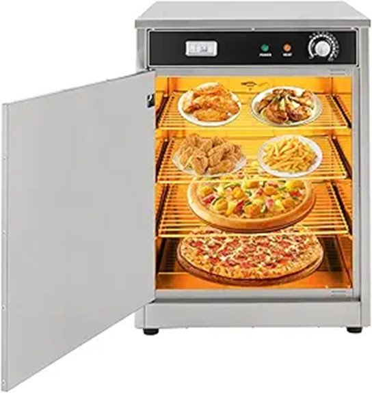 four tier commercial warmer