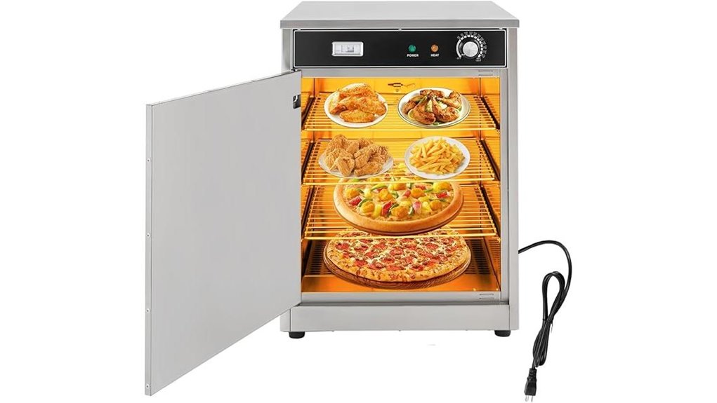 four tier food warming box