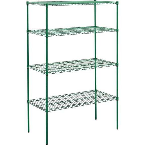 Value Series 4-Tier Commercial Wire Shelving Unit