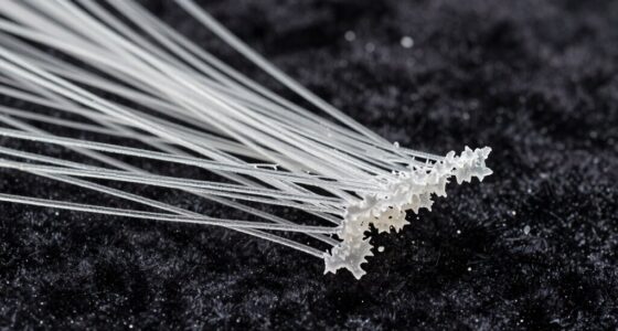 fragile brittle sugar threads