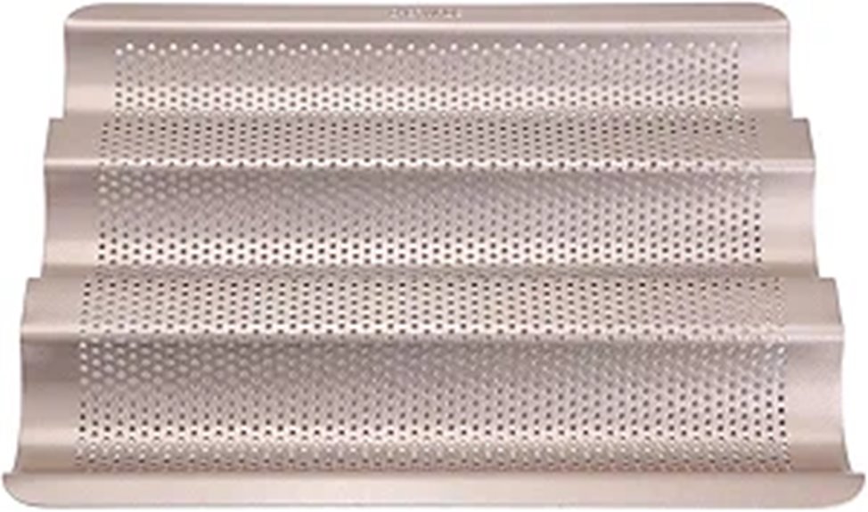 Ciglow 10 French Bread Baguette Baking Pan