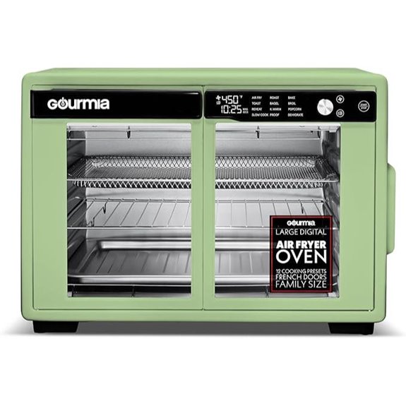 Gourmia French Door Air Fryer Oven with Presets