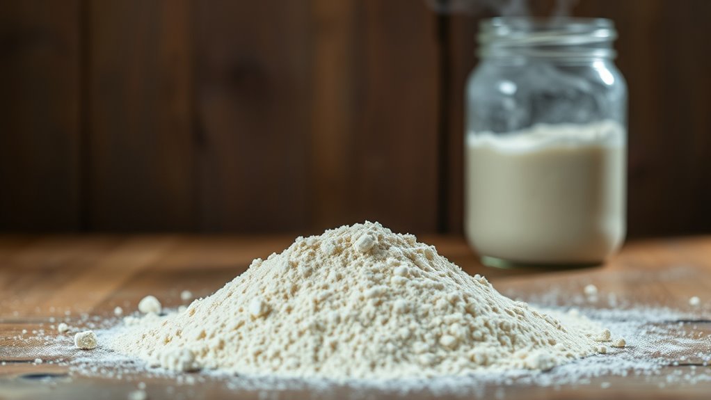 fresh flour accelerates fermentation