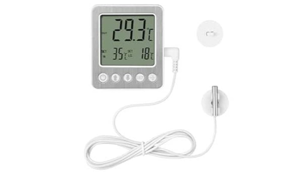 fridge freezer temp alarm