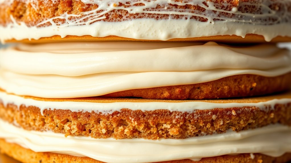 frosting and filling support