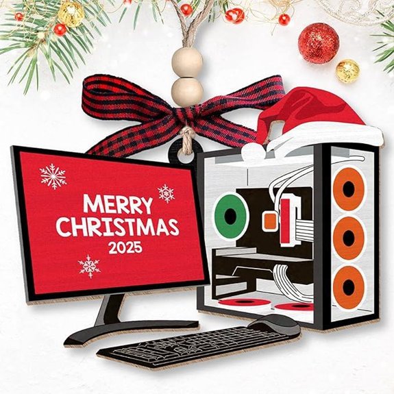 Gaming Christmas Ornaments for Men and Teen Boys