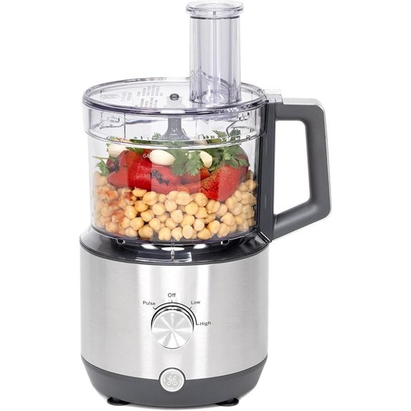 GE 12-Cup Food Processor with Accessories