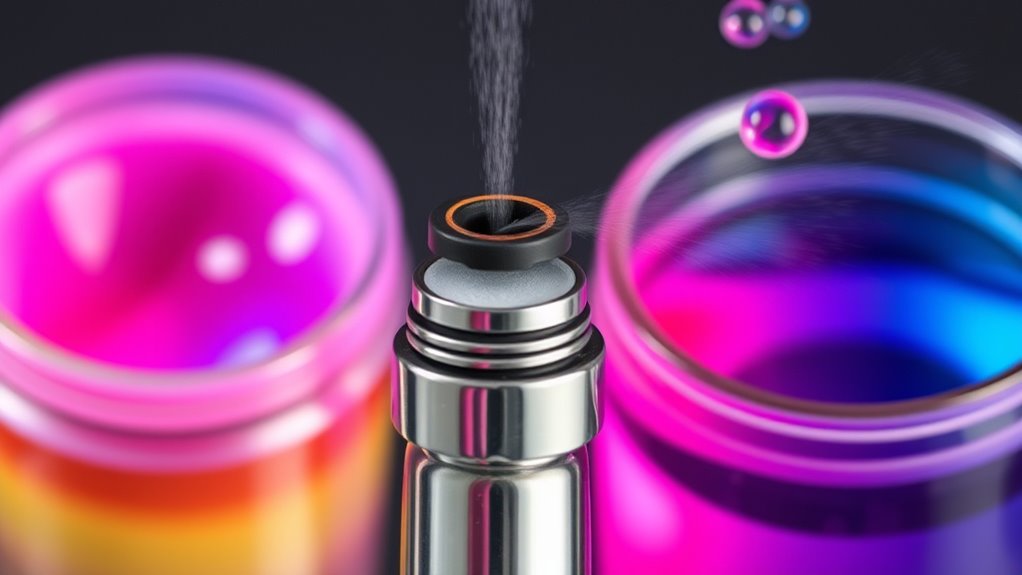 gel and liquid color application