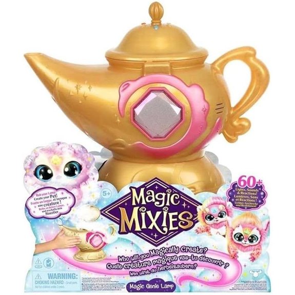 Magic Mixies Genie Lamp with Plush and Reactions