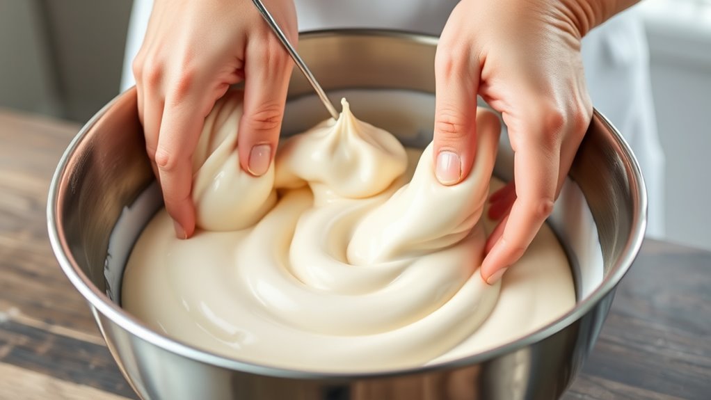 gentle folding preserves bubbles