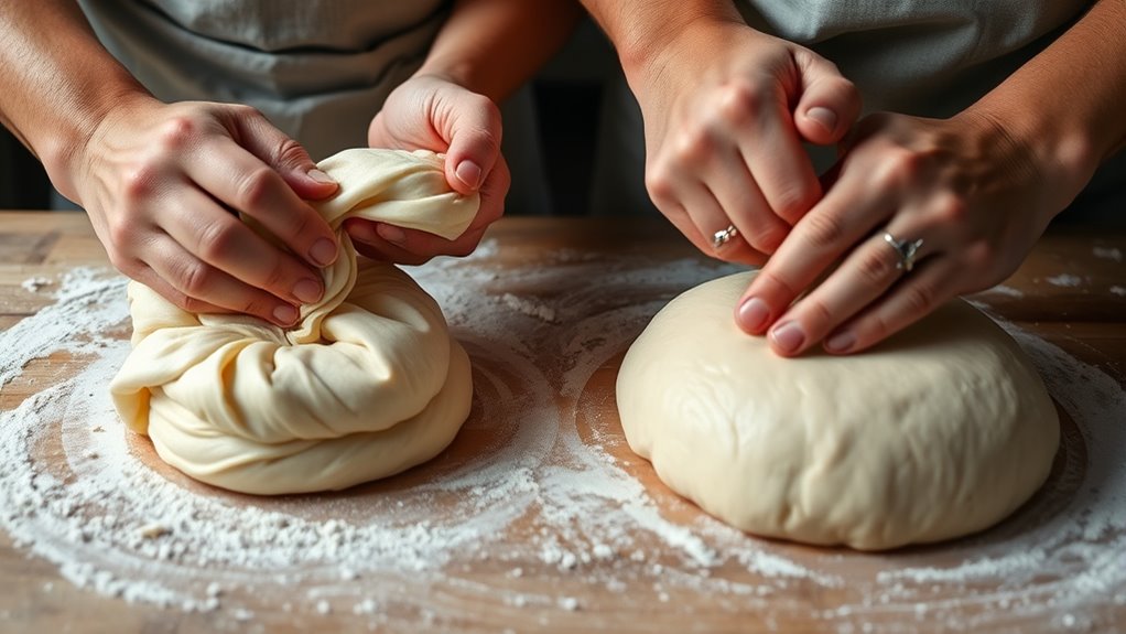 gentle gluten development technique