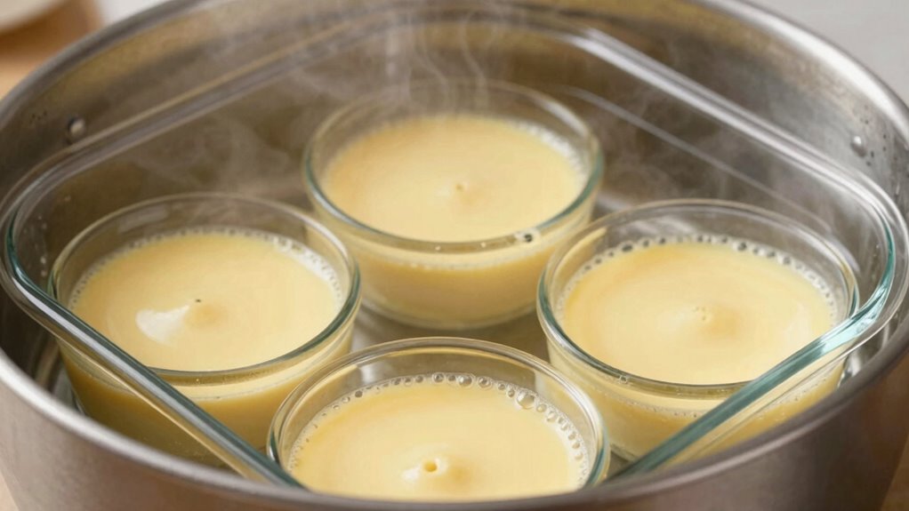 gentle heat for custards