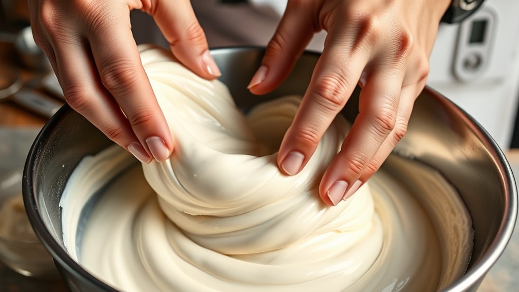 gentle mixing preserves aeration