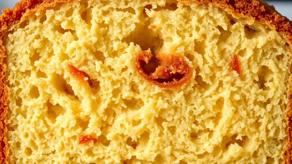 gentle mixing preserves moisture