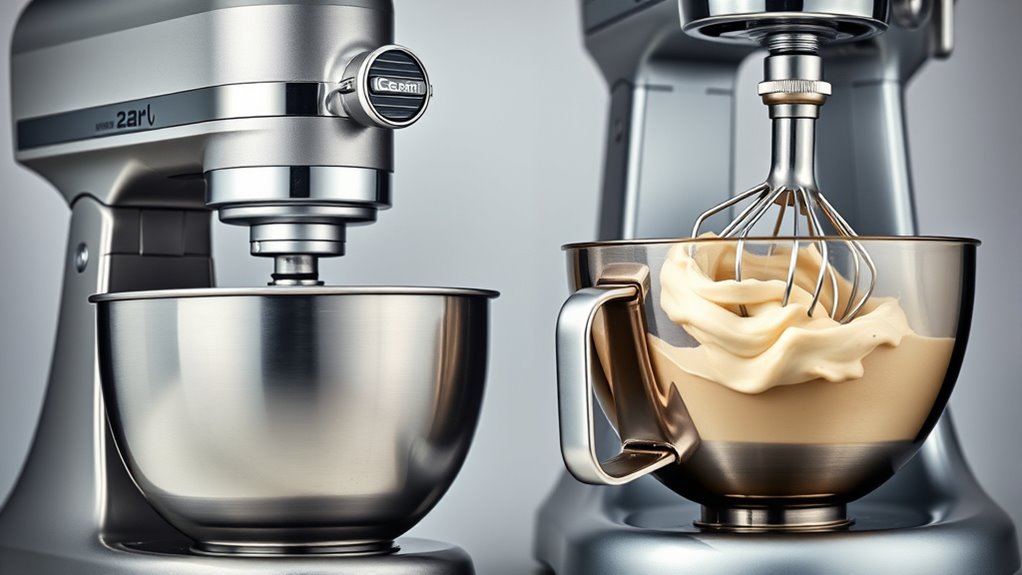 gentle precise batter mixing