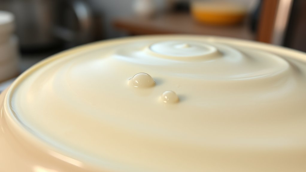 gently warm buttercream air
