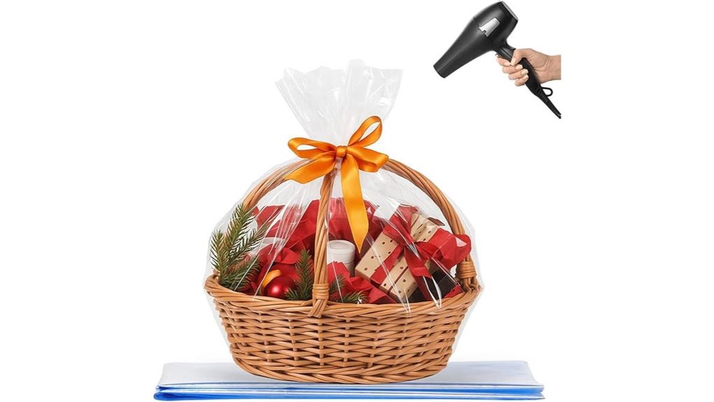 gift basket shrink wrap