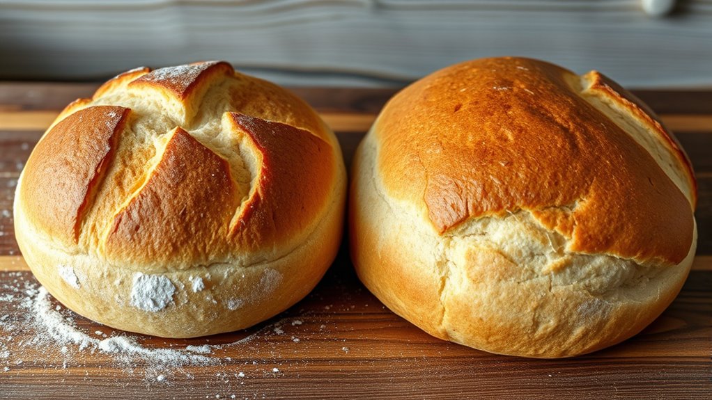 gluten develops bread structure