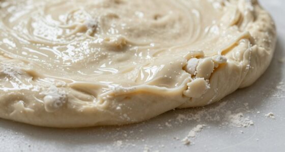 gluten free dough sticky paste