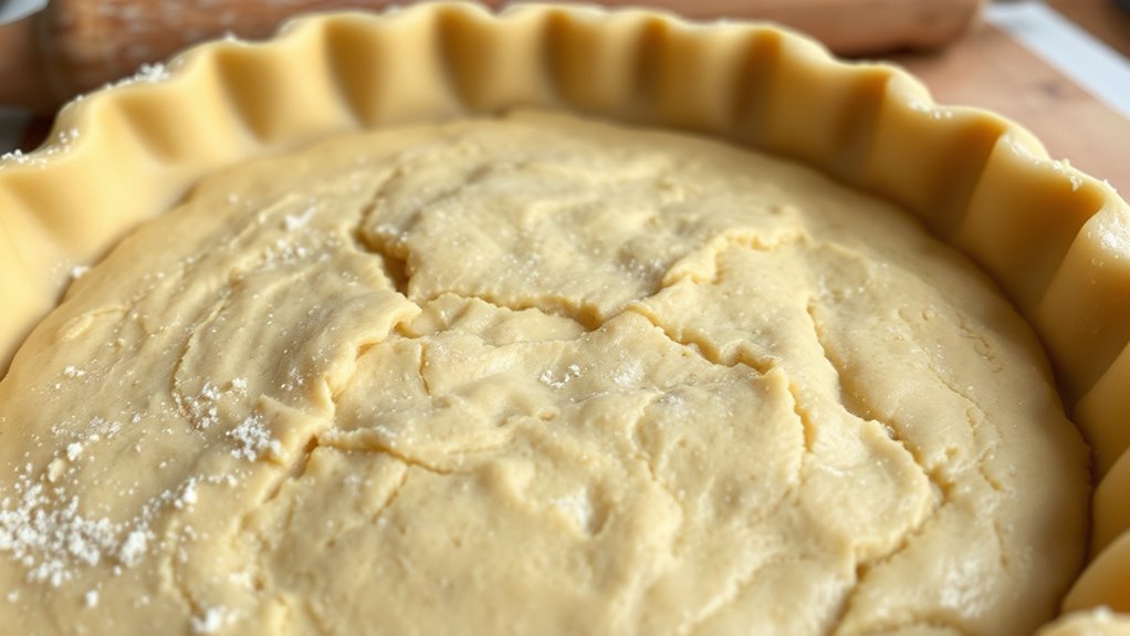 gluten hydration flakiness control