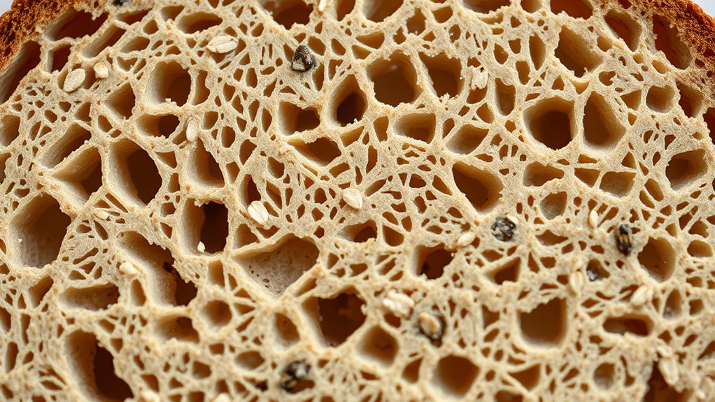 gluten traps fermentation gases