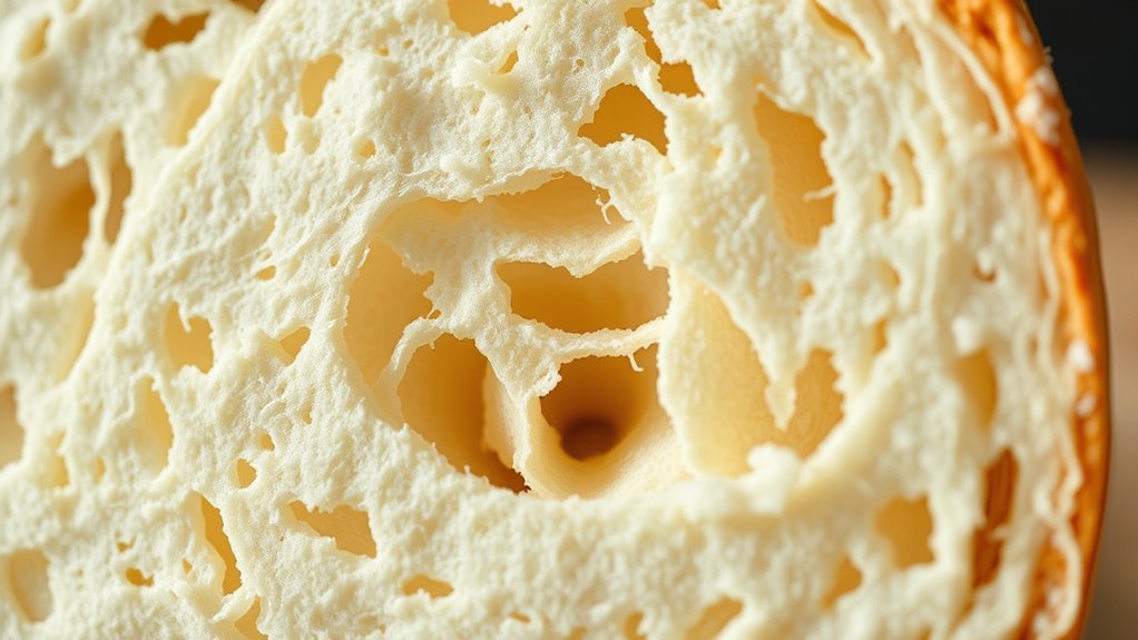 gluten traps gas layers