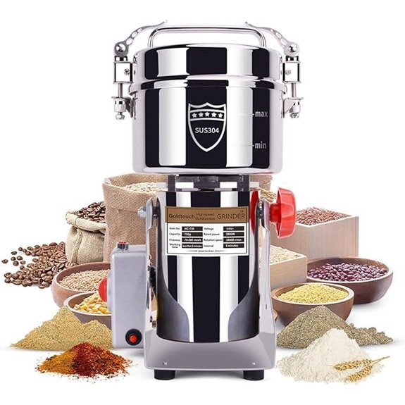 Goldtouch 750g Electric Grain Mill Grinder