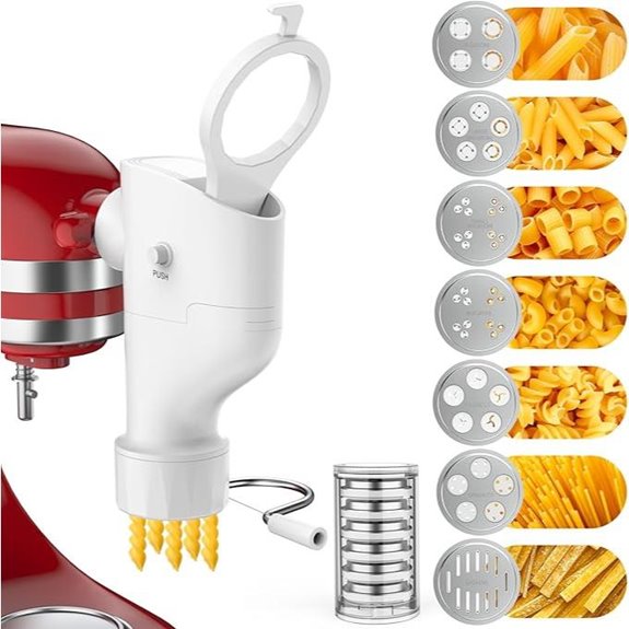 Gourmet Pasta Press Attachment for Kitchenai Mixer