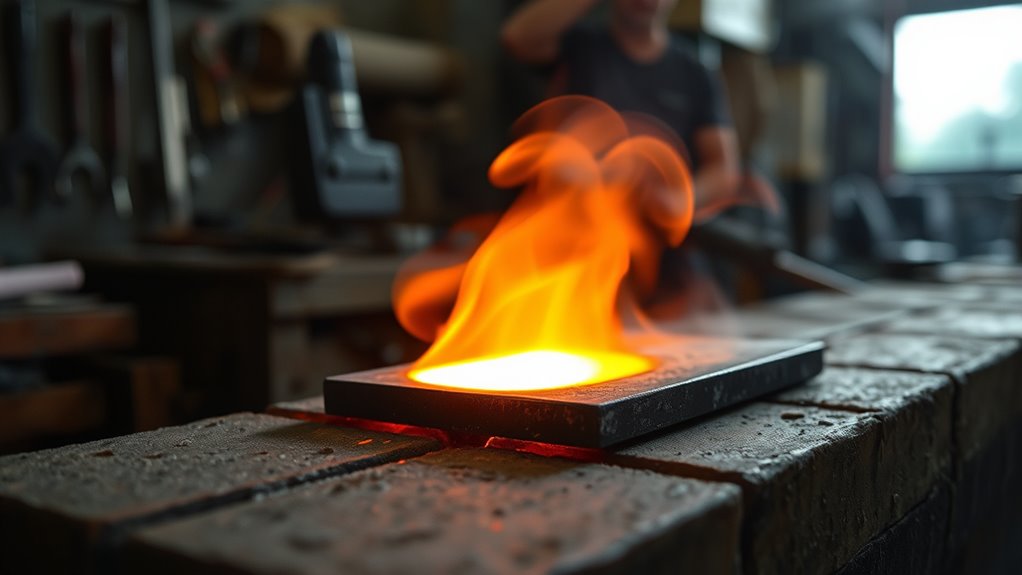 gradual heating prevents damage