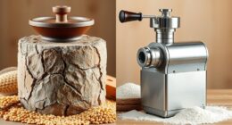 grain mills stones vs steel