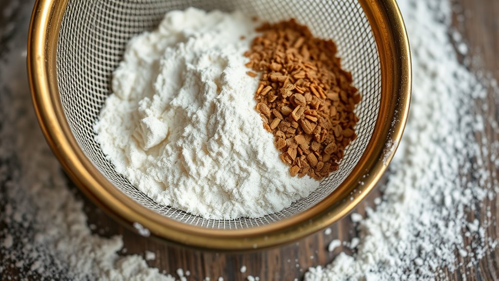 grain separation through sieving