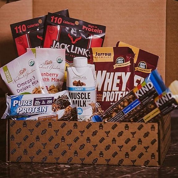 BroBox Healthy Snack Fitness Gift Box