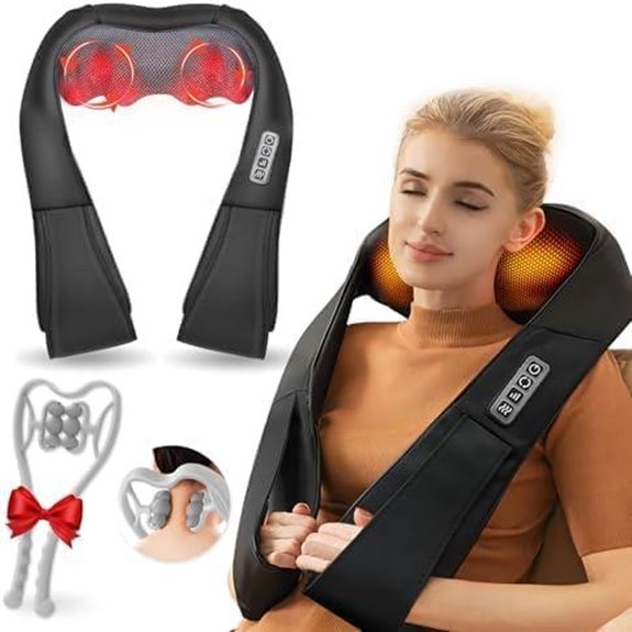 Deep Tissue Neck and Shoulder Massager with Heat