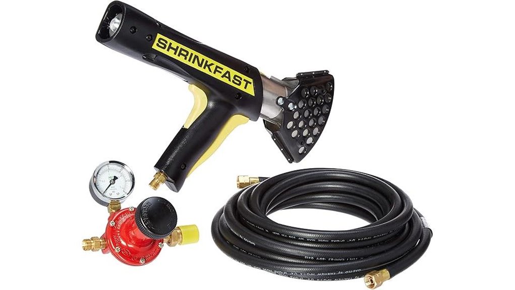 heat gun with accessories