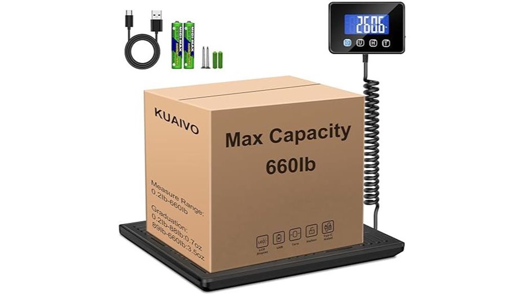 heavy duty 660 lbs scale