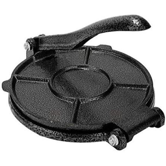 Roastove 7.5-Inch Heavy Duty Cast Iron Tortilla Press