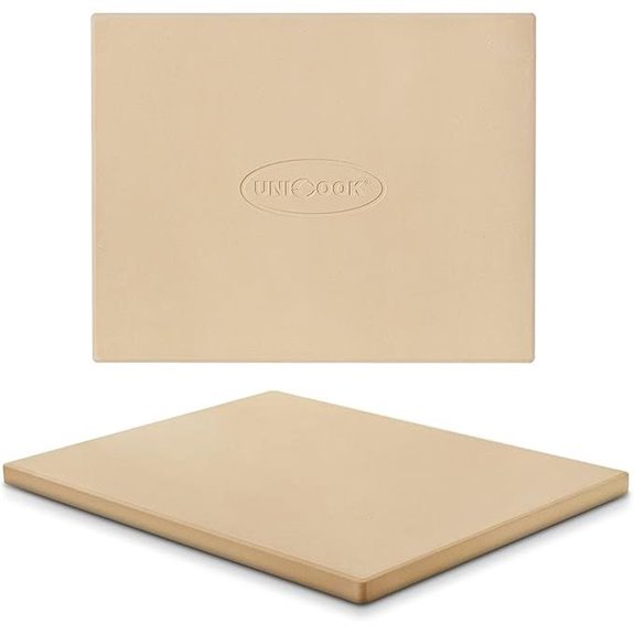 Unicook Heavy Duty Cordierite Pizza Stone (15x12 inch)