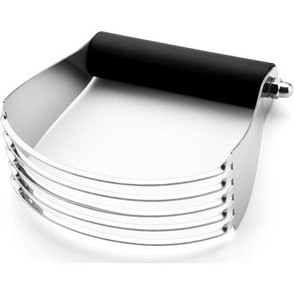 Spring Chef Dough Blender with Heavy Duty Steel Blades