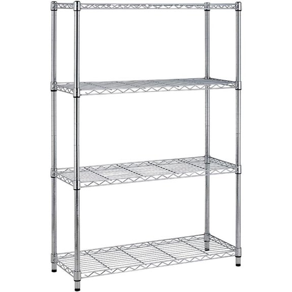 Heavy Duty Wire Shelving Unit NSF Certified 36x14x54