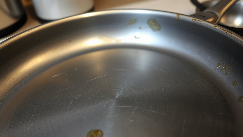 high heat damages cookware