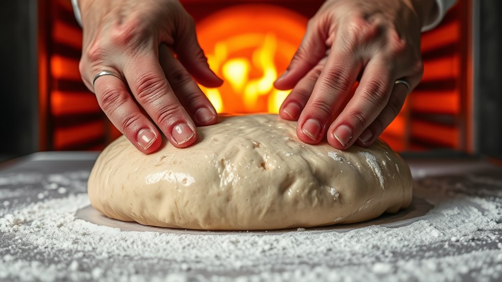 high heat reduces dough hydration