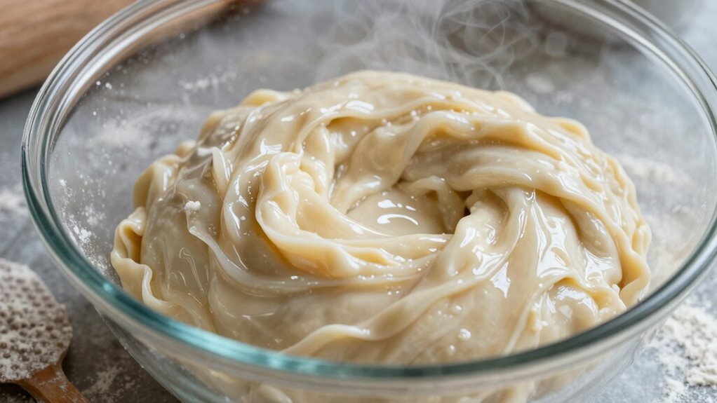 high hydration dough handling