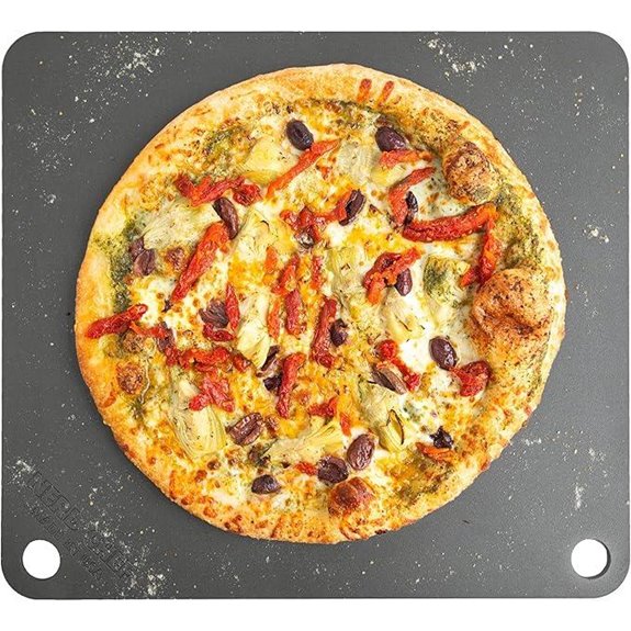 NerdChef Steel Stone for High-Performance Pizza Baking