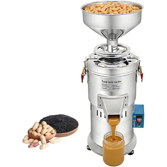 Commercial Peanut Butter Grinder Machine (1100W)