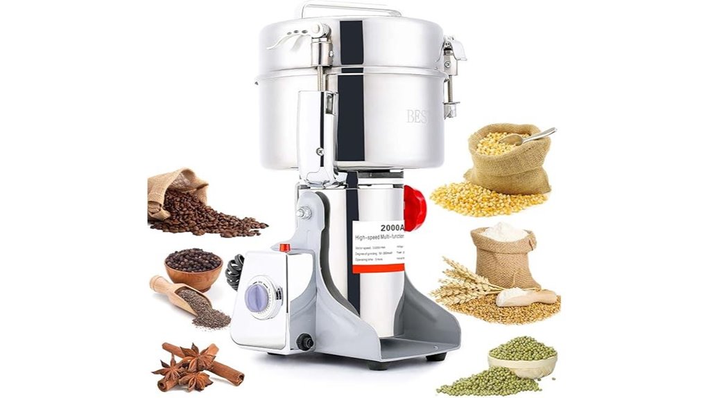 high speed 2000g grinder