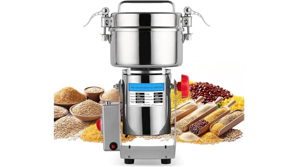 high speed stainless steel grinder