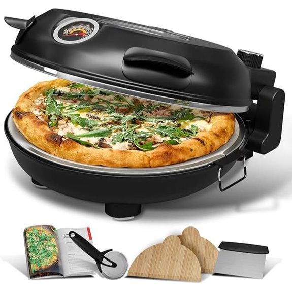 Eatex 12-Inch Electric Pizza Oven for Home